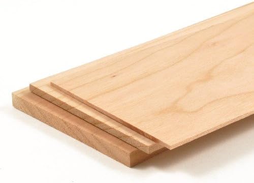 Maple Wood Sheets 1/32 x 3 x 24in
