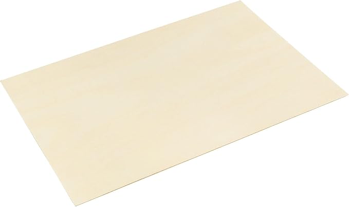 JOIKIT 24 PCS 12 x 8 x 1/16 Inch Basswood Sheets, 1.5mm Thick Unfinished