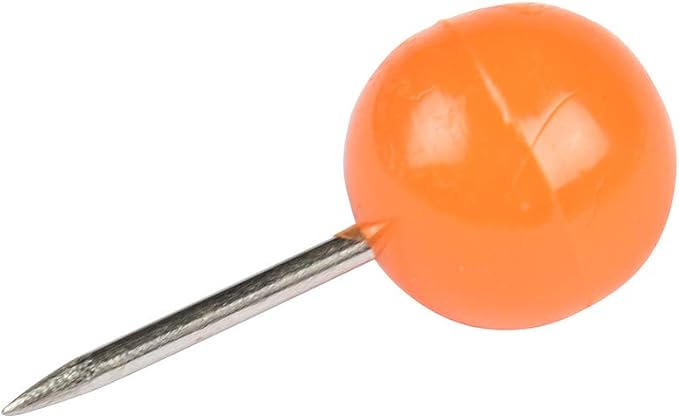 JAM PAPER Colorful Push Pins