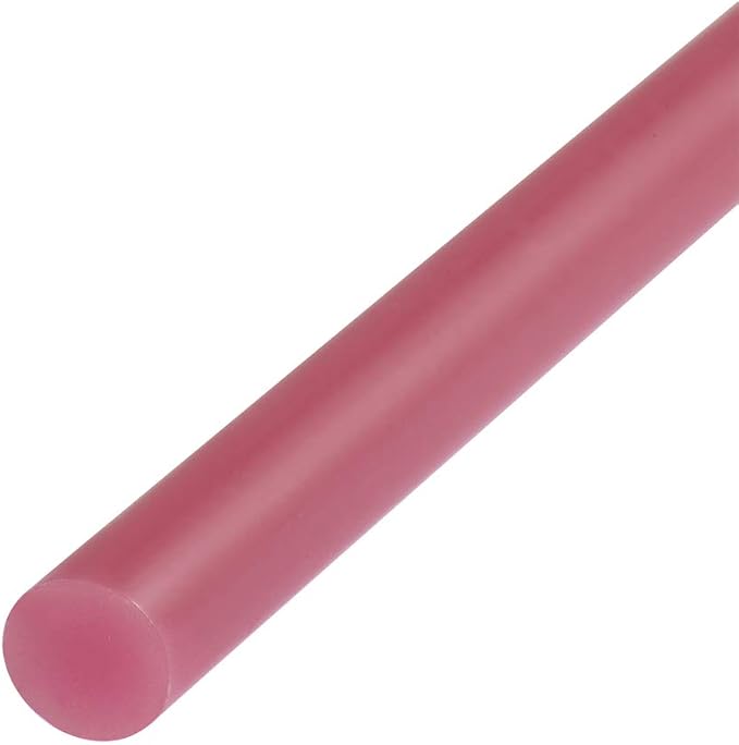 uxcell Mini Hot Glue Sticks for Glue Gun 7mm x 100mm Rose Red 12pcs