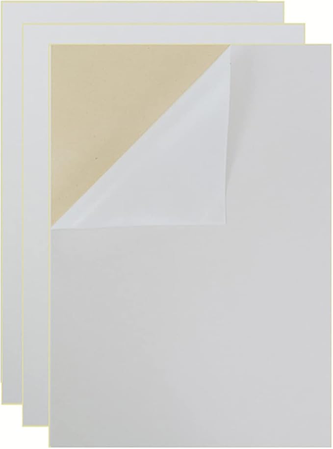 YaoHui 3PCS Self Adhesive Felt Sheets, Peel & Stick Felt Adhesive Sheets