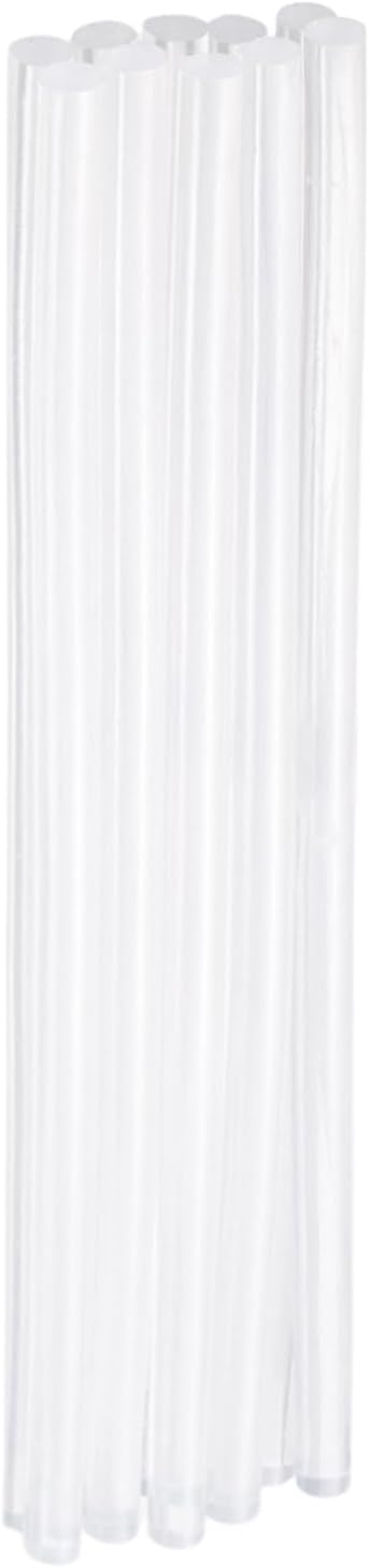 HARFINGTON 10pcs Hot Glue Sticks 0.28" Dia x 7.48" Long EVA Mini Hot Melt