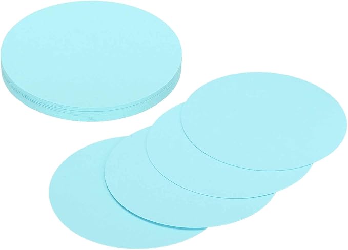 MECCANIXITY 24 Pcs Circle Card Stock, 2 Inch Round Cutouts Paper Thick