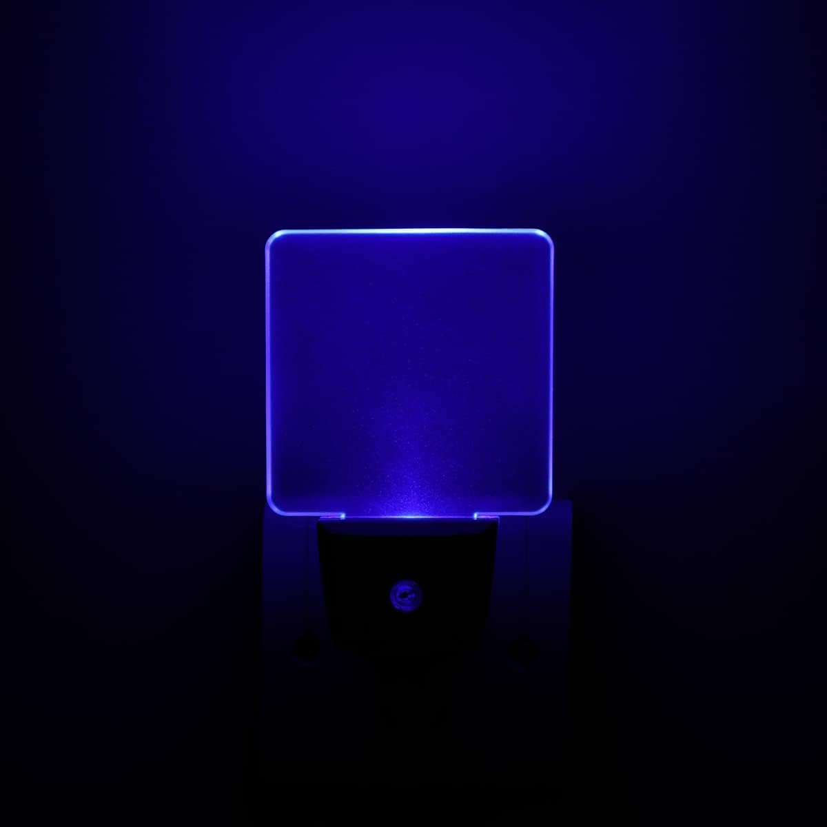 KINUR Blue Night Light,2 Pack LED Night Lights Plug into Wall with Dusk to Dawn sensors, Plug in Night Lights for Kids Room, Bedroom, Bathroom, Baby Nursery,Stair Lights, Hallway Light