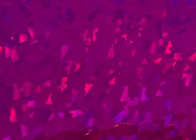 Holographic Crystal Sign Vinyl, HOLOCRYSTAL self-Adhesive Plastic