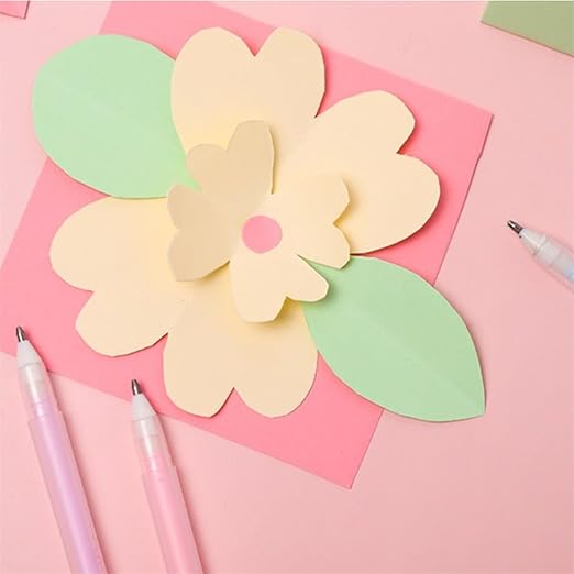 Scrapbook Quick Dry Glue Pen 6PCS Set, Crafting Color Spot Glue Pen Liquid Glue