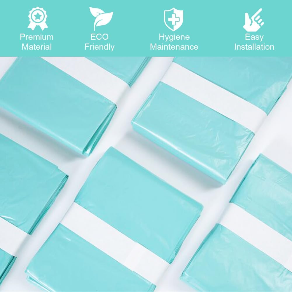 4 Pack Adult Diaper Liner Refills Compatible with Janibell Akord 280 Slim Model Diaper System, A Single Liner Pack Will Last for Over 500 Adult Briefs Using Green