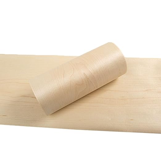 Maple Wood Veneer Sheet - 9ft x 9in