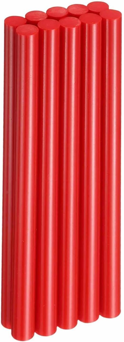 HARFINGTON 10pcs Hot Glue Sticks 0.43" Dia x 7.87" Long EVA Mini Hot Melt