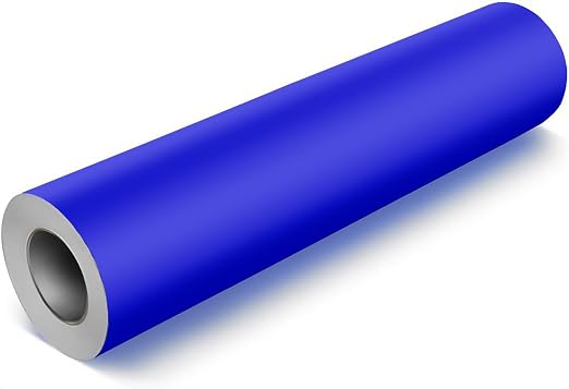 VViViD Brilliant Blue Matte DECO65 Permanent Adhesive Craft Vinyl