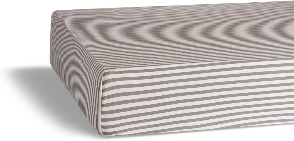 Parker Baby Soft & Durable Fitted Baby Crib Sheets | Snug Fit for Standard Crib Mattresses | Machine Washable, Fade-Resistant & Modern Nursery Designs