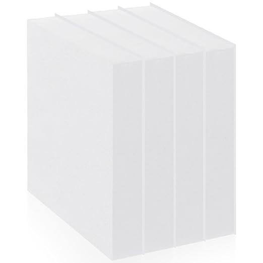 4 Pcs 1" Thick Foam Padding Sheet