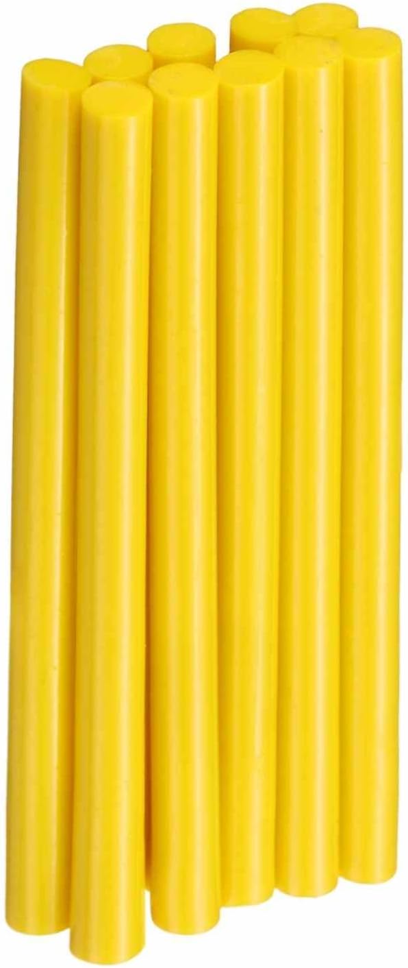 HARFINGTON 10pcs Hot Glue Sticks 0.28" Dia x 3.94" Long EVA Mini Hot Melt
