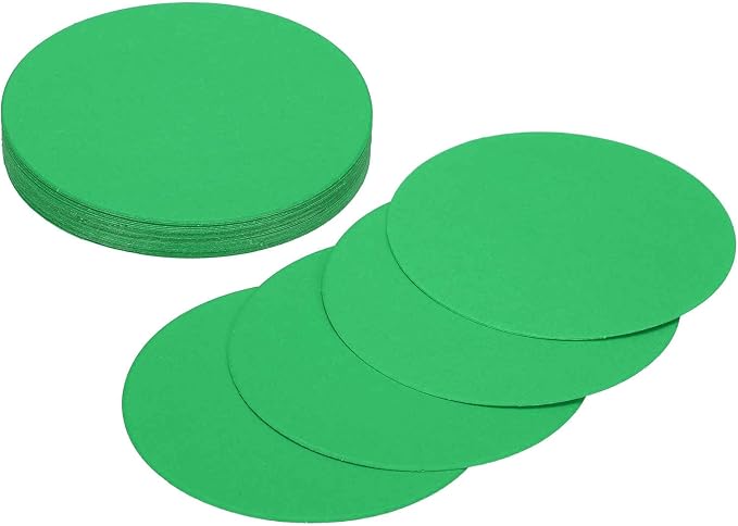 MECCANIXITY 24 Pcs Circle Card Stock, 2 Inch Round Cutouts Paper Thick