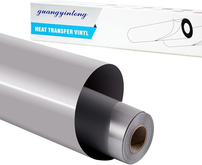 guangyintong Gray Heat Transfer Vinyl HTV Rolls