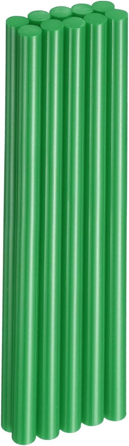 HARFINGTON 10pcs Hot Glue Sticks 0.43" Dia x 9.84" Long EVA Mini Hot Melt