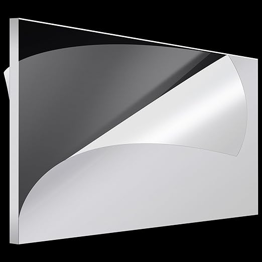 Roowest 1 Pcs 24 x 48 Inch, 1/2 Inch Thick Clear Acrylic Sheets Plastic
