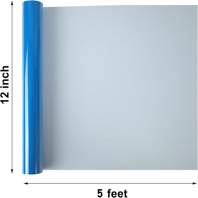 FUNKAKA Glow in The Dark Heat Transfer Vinyl Roll, Glow in The Dark HTV Vinyl