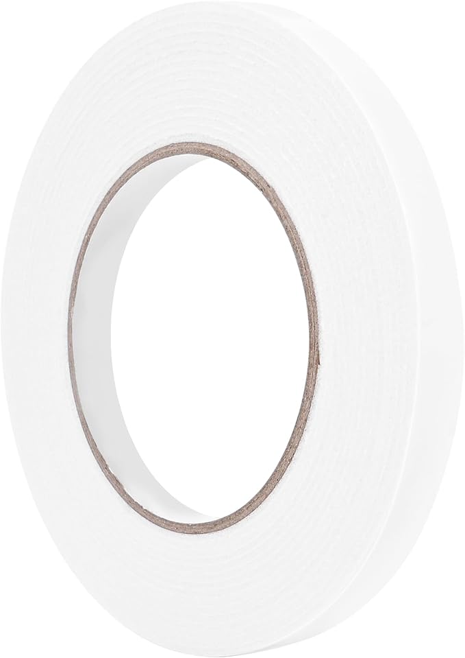 Double Sided Foam Tape 0.39In x 16.5FT, Mounting Tape Heavy Duty, Strong