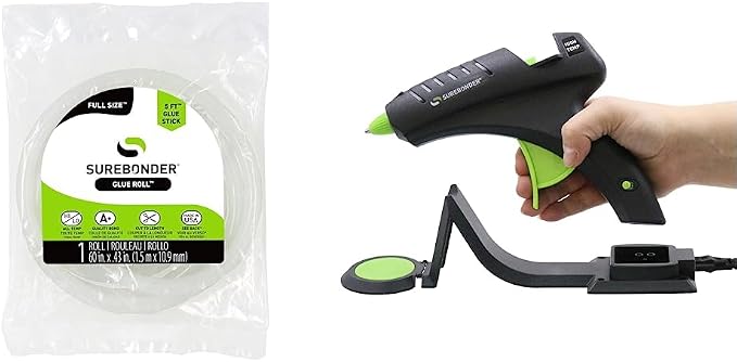 Surebonder RR-5 Full-Size Hot Glue Stick Roll, High Temperature, Full Size
