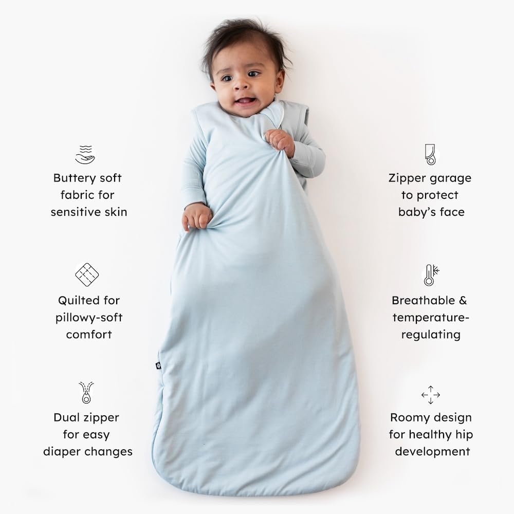 KYTE BABY Unisex Rayon Sleeping Bag for Babies and Toddlers, 1.0 Tog