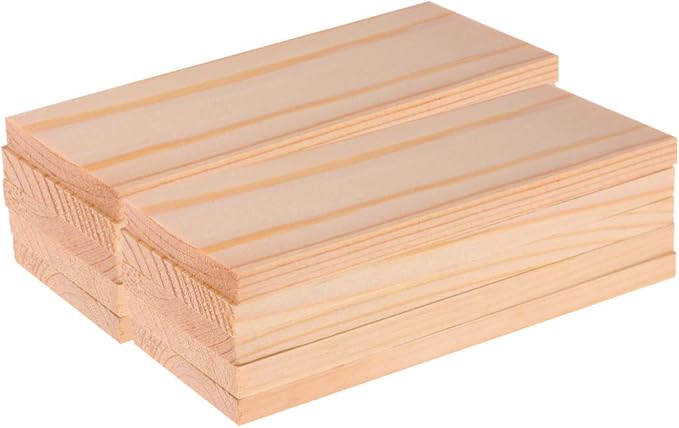 20pcs Basswood Carving Unfinished Wood Boards Sheets Beginners Premium Carving