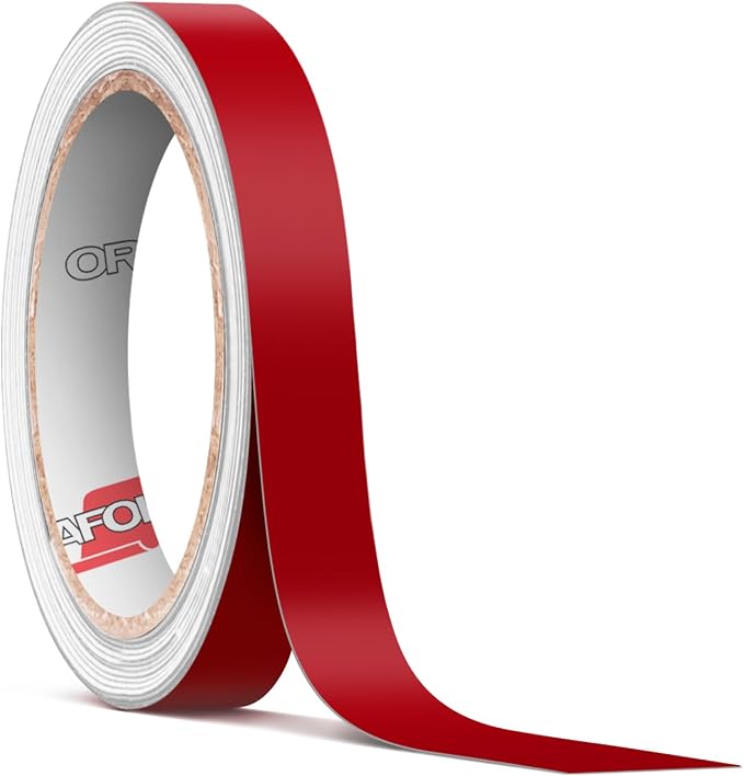 ORACAL 651 Matte Red Permanent Vinyl Tape Roll – Premium Adhesive Film