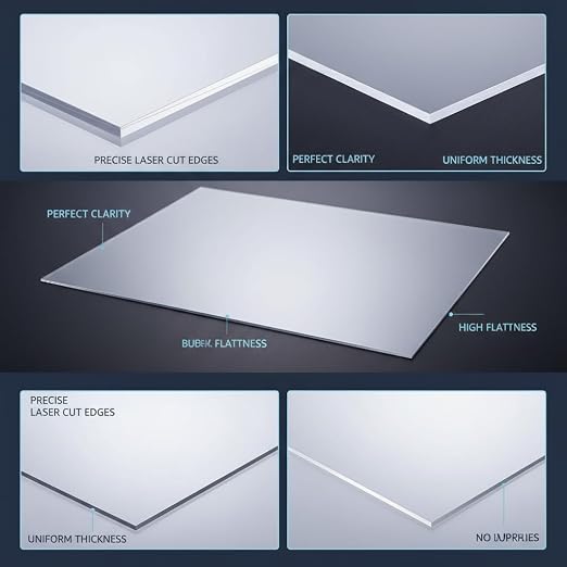 0.6mm Clear PET Plastic Sheet – High Impact Resistant Rigid Panel