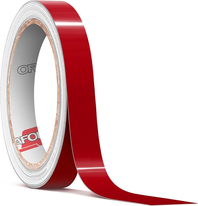 ORACAL 651 Gloss Red Permanent Vinyl Tape Roll – Premium Adhesive Film