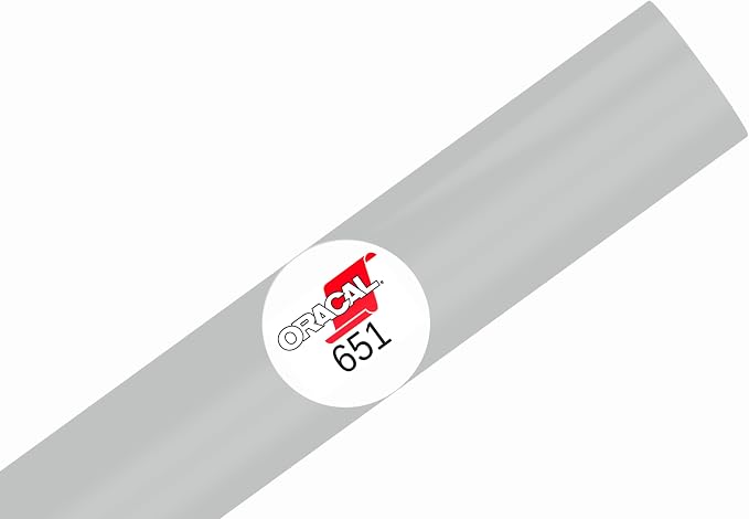 ORACAL 651 Glossy Permanent Vinyl 12 Inch x 15 Feet
