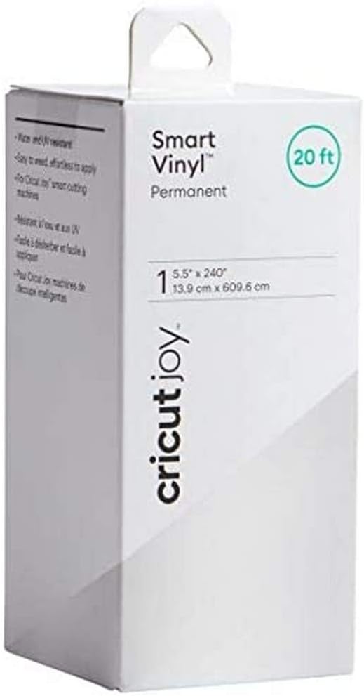 Cricut Joy Smart Permanent Vinyl, Glossy Finish