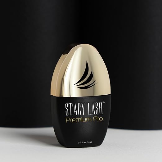 STACY LASH Premium Pro Eyelash Extension Glue 5ml 0.17 fl. oz./ Upgraded Low