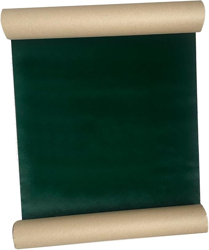 Adhesive Green Velvet Felt Fabric Liner
