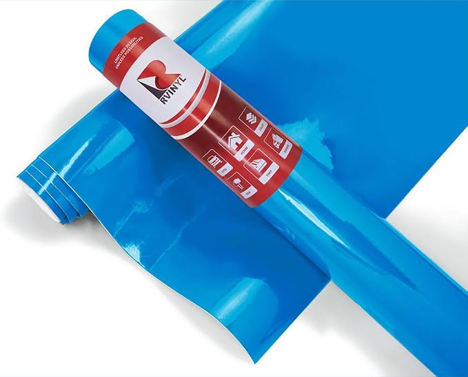 ORACAL 951 Light Blue Gloss Permanent Adhesive Vinyl Roll