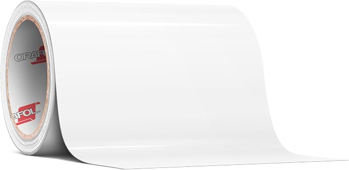 ORACAL 651 Gloss White Permanent Vinyl Tape Roll – Premium Adhesive Film