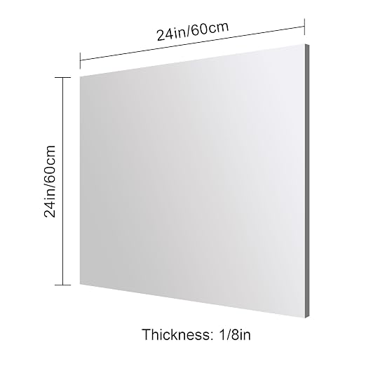 Silver Mirror Acrylic Sheet