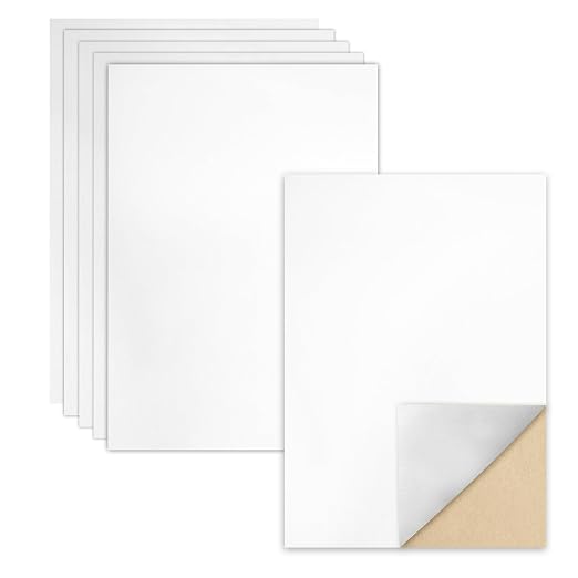 Biaungdo Self Adhesive Felt Sheets, 8 x 12 Inch | A4 Size, Felts Fabric