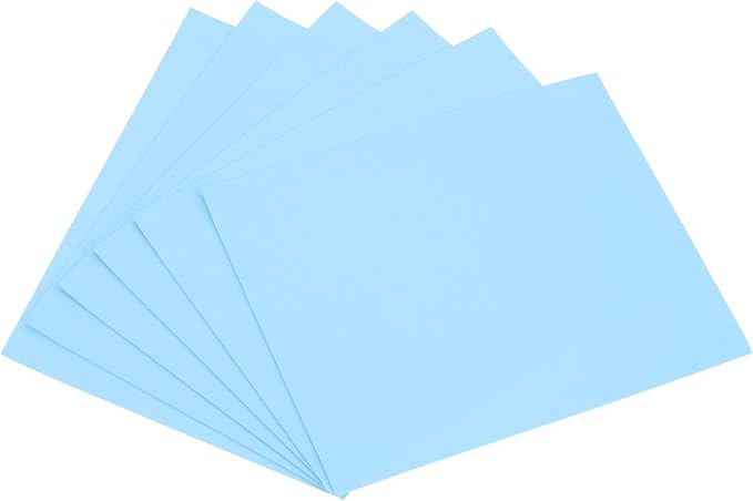 uxcell Light Blue EVA Foam Sheets 11 x 8 inch 1.7mm Thickness