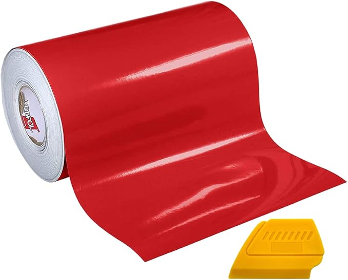 ORACAL 651 Gloss Red Self-Adhesive Craft Vinyl Roll