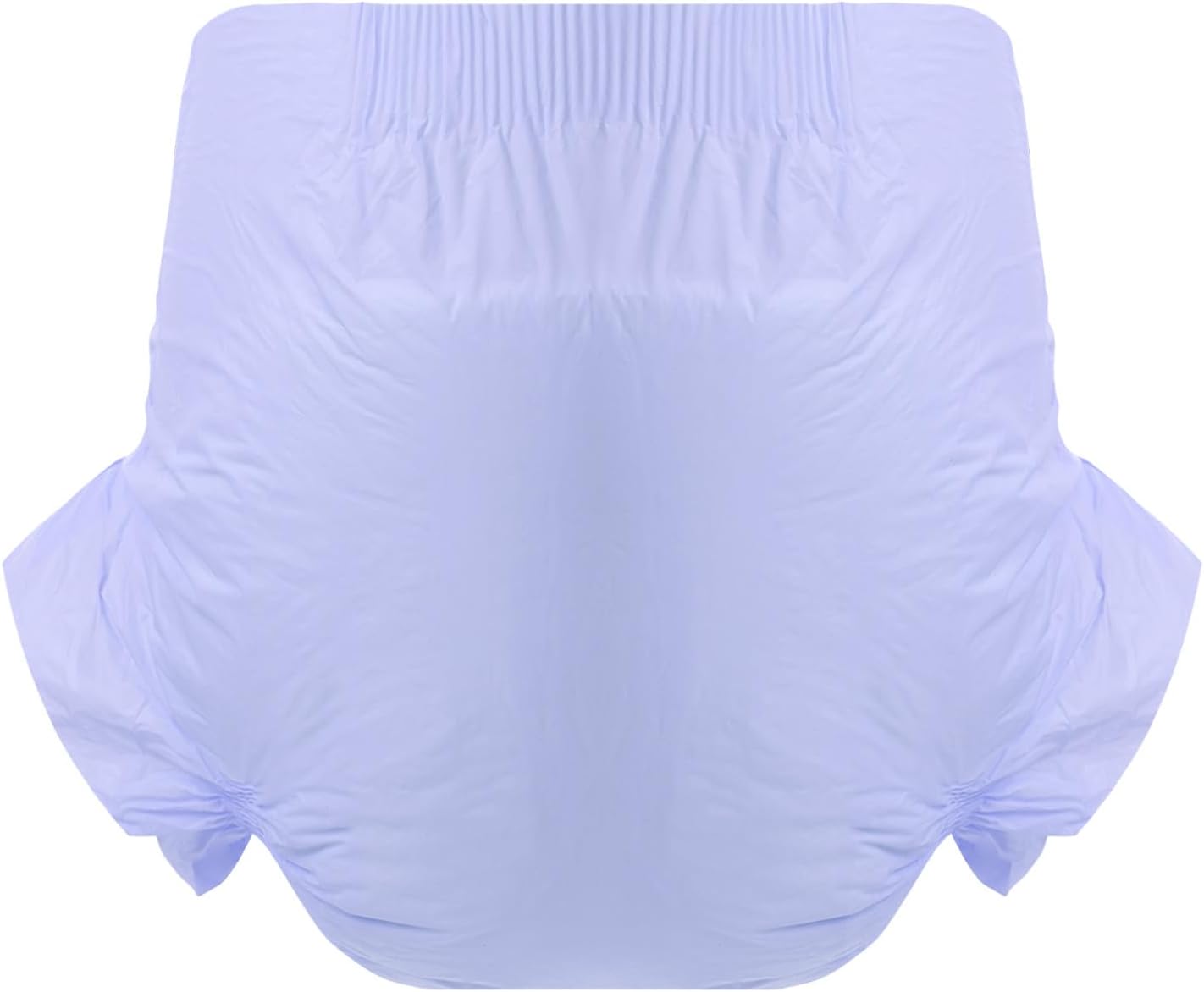 CutiePlusU Disposable Adult Diaper Heavy Absorption Dry Surface Adult Diapers All Night- Purple 10 Pieces (Medium 28"-38")