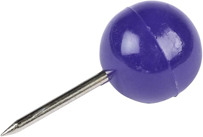 JAM PAPER Colorful Push Pins