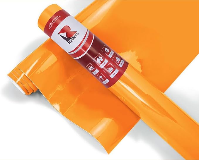 3M 7125 Apricot Gloss Permanent Adhesive Vinyl Roll