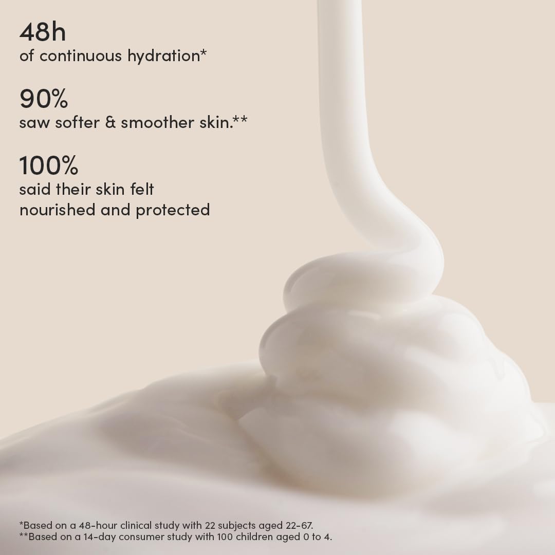 Evereden Moisturizing Baby Lotion for Newborn 6.7 oz. | Lightweight & Non-Greasy Toddler Lotion | Clean & Gentle Baby Care | Non-toxic & Fragrance Free