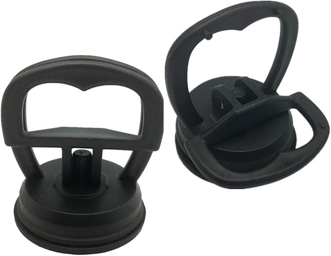 2 Pcs Heavy Duty Suction Cups Ruler Handle