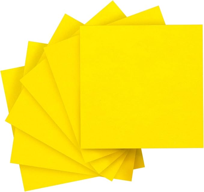 IOOLEEM Yellow Felt Sheets, Pre-Cut Felt Sheet
