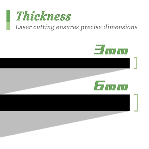 Black Acrylic Sheet 15 x 15 x 1/8 inch Thick 3mm Black Plexiglass Sheet