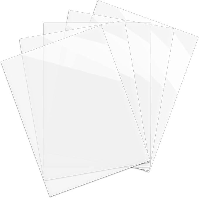 30 Clear Resin Shaker Film Transparent
