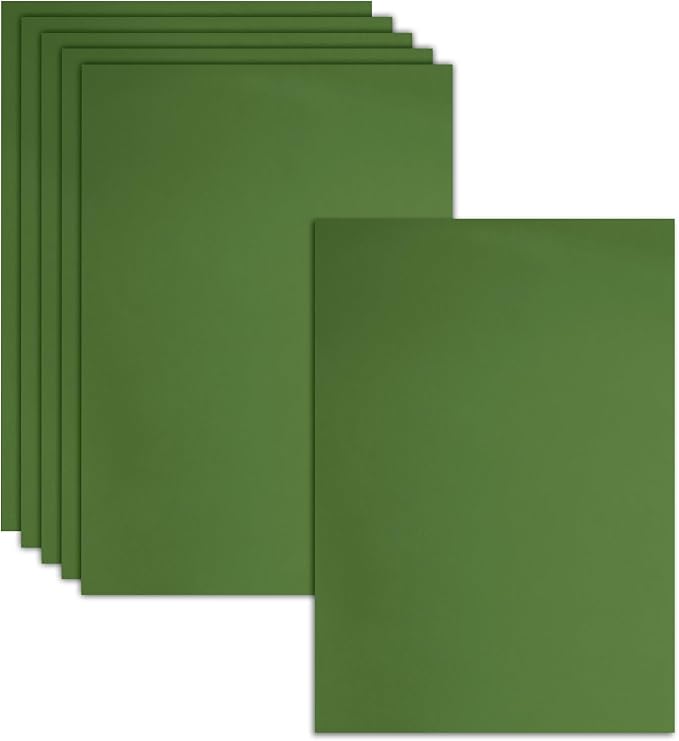 Biaungdo 6 Pcs Felt Fabric Sheets, 8 x 12 Inch Wide 1mm Thick Felts Sheet Soft