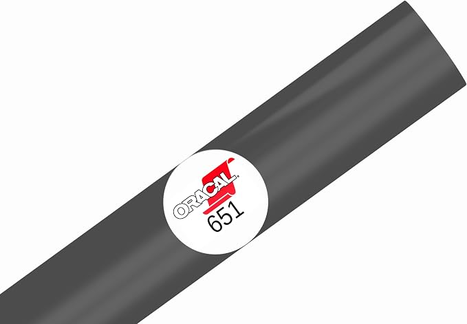 ORACAL 651 Glossy Permanent Vinyl 12 Inch x 15 Feet