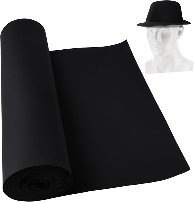 Pushglossy EVA Foam Roll 2mm Thickness Foams Sheets 23.6" x 393.7" Metallic